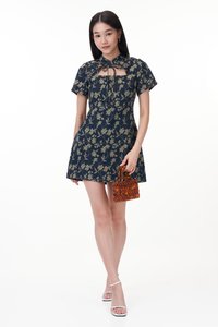 Laila Denim Dress Romper