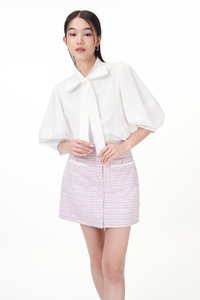 Zoie Pocket Tweed Skorts