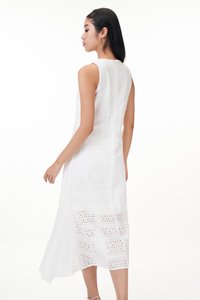 Camill Broderie Maxi Dress 