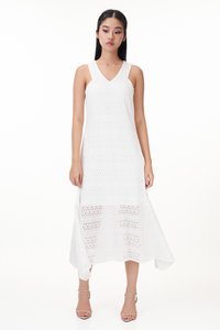 Camill Broderie Maxi Dress 