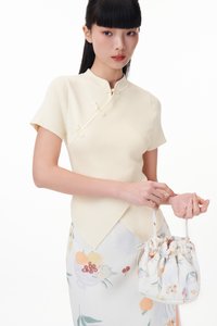 Clarice Knit Top in Yellow