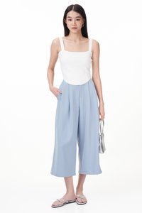 Lyon Culottes in Ash Blue