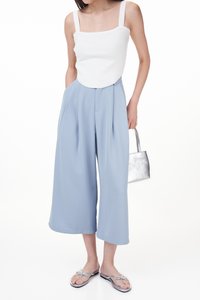 Lyon Culottes in Ash Blue
