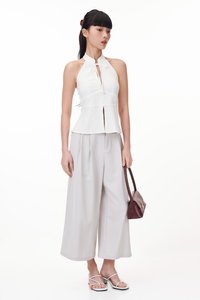 Lyon Culottes in Ash Stone