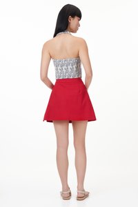 Merris Skorts in Red