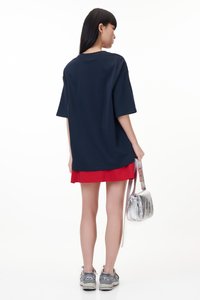 Money Money, Come Come Tee (Unisex) in Navy