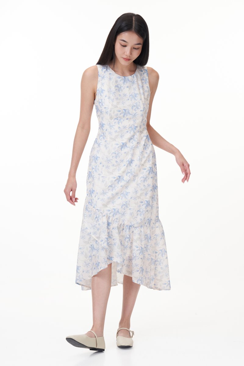 Valentin Ruffled Dress
