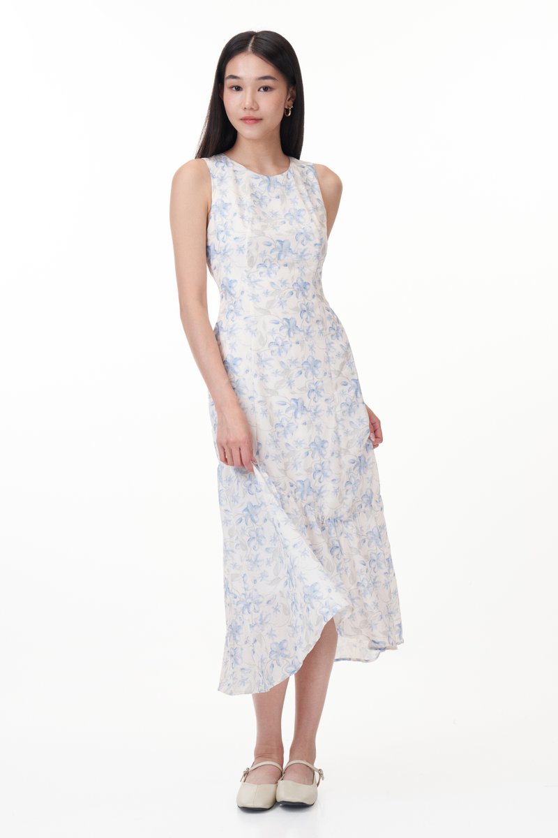 Valentin Ruffled Dress