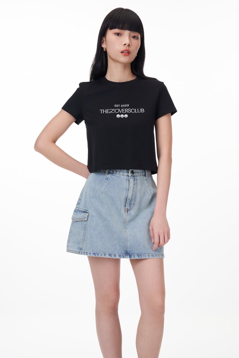 The Lovers Club Embroidered Tee