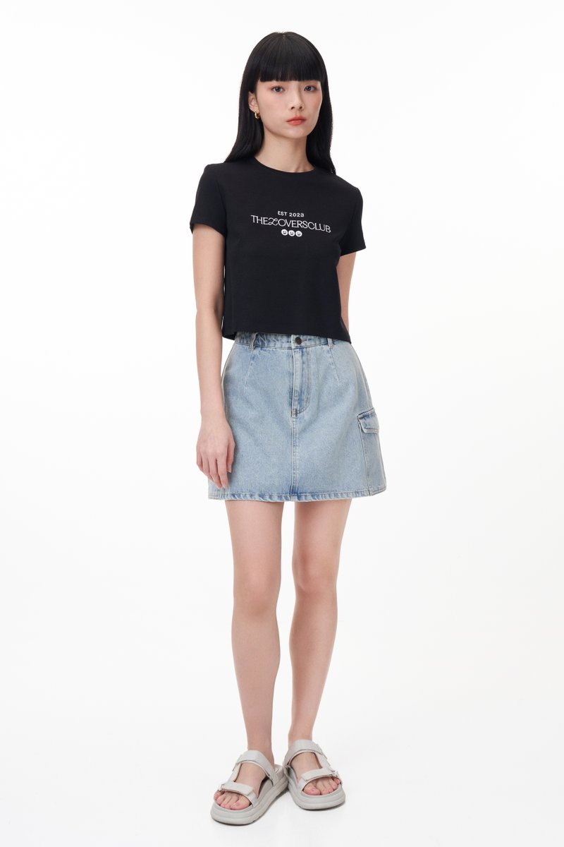 The Lovers Club Embroidered Tee
