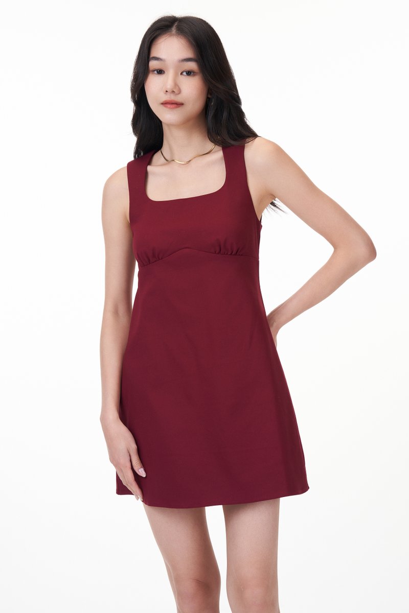 Merris Padded Dress Romper