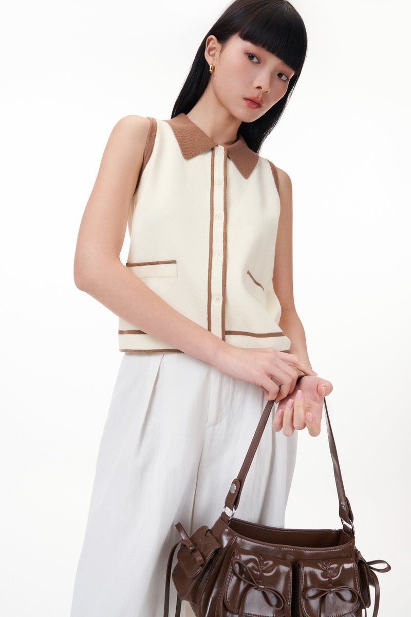 Ravis Button Knit Top