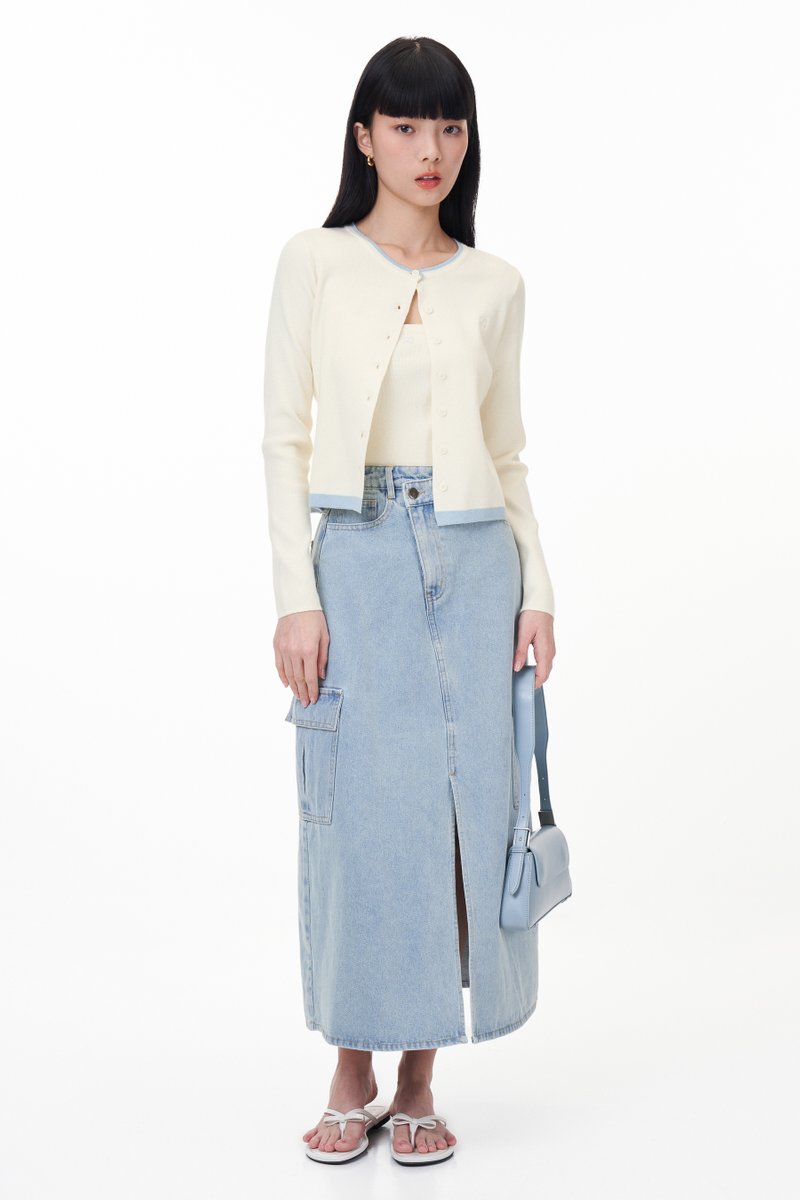 Ravis Knit Cardigan Top