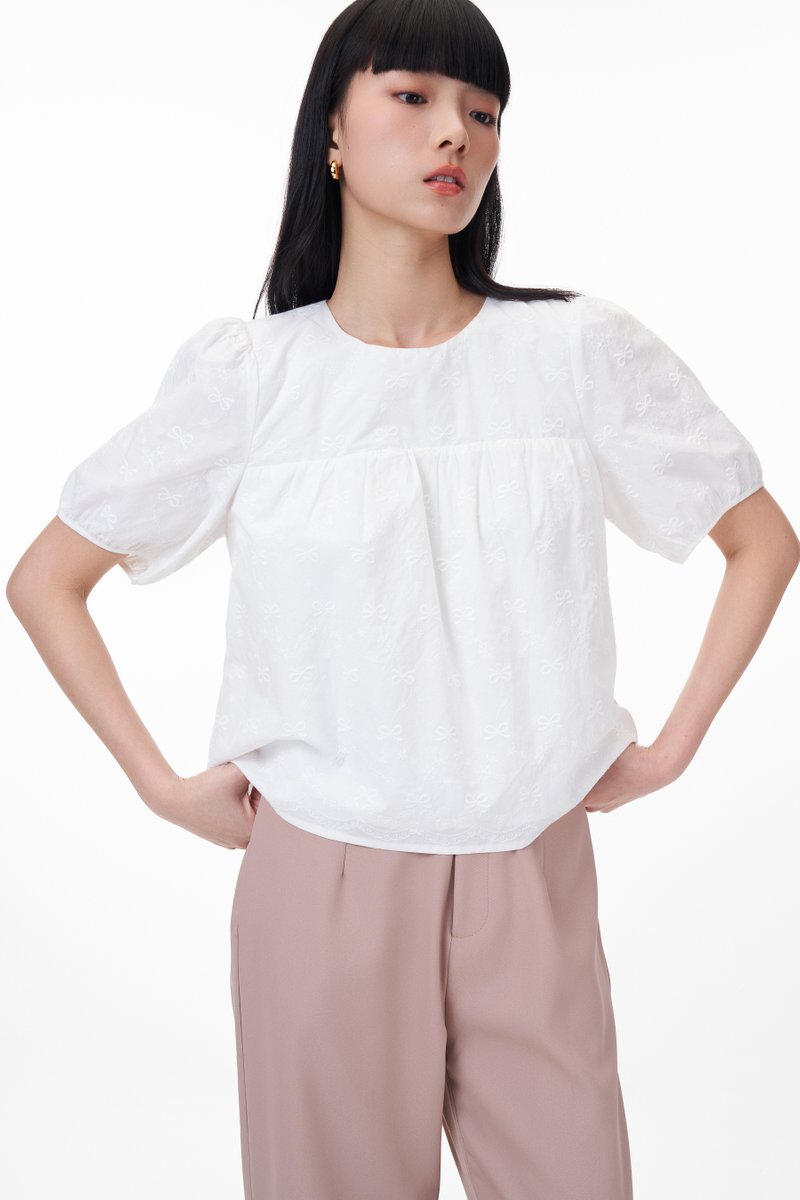 Lyona Embroidered Top