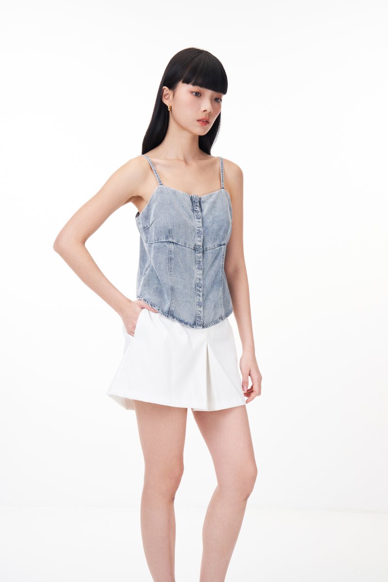 Connie Denim Top