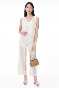 Luka Crotchet Vest Top