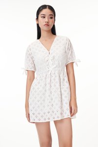 Millie Eyelet Dress Romper