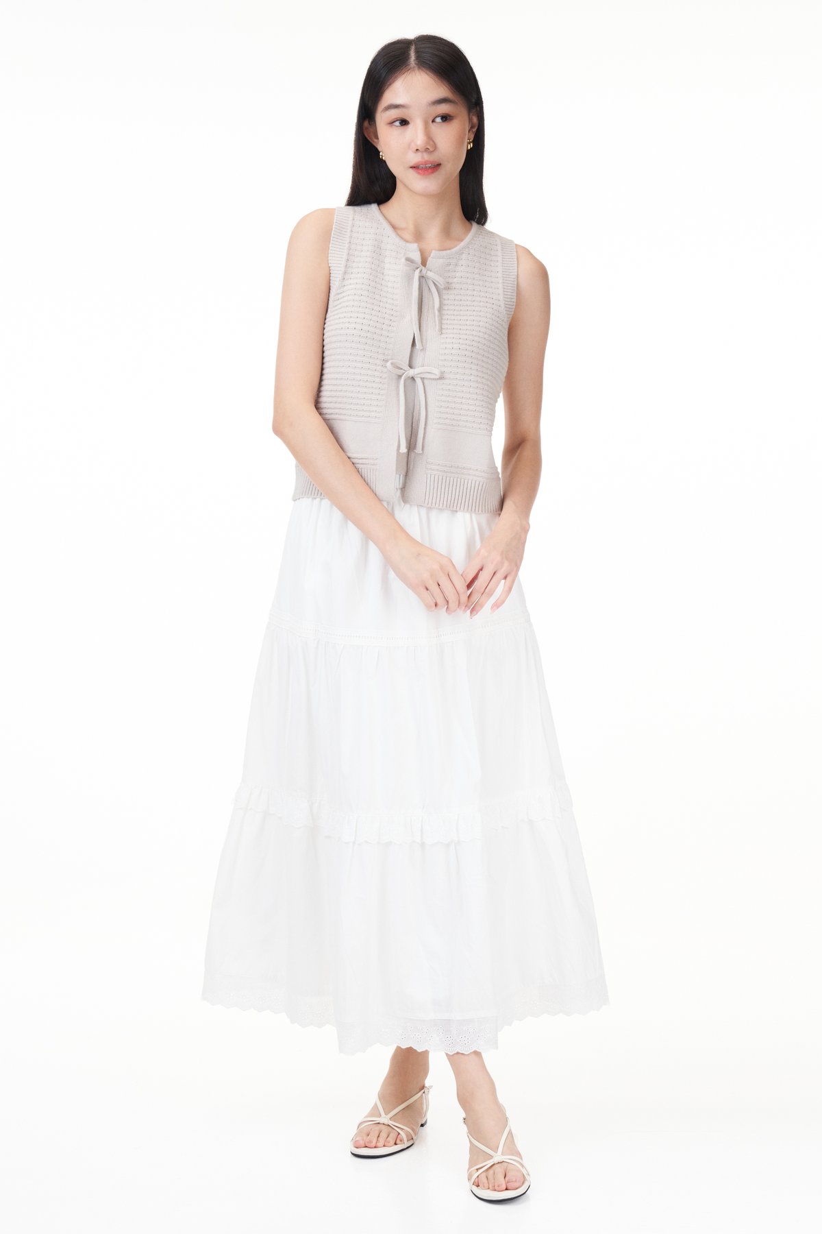 Macy Crochet Tiered Skirt