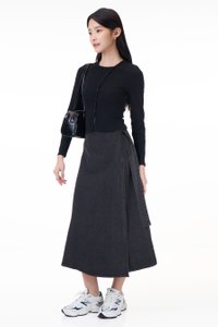 Bren Asymmetrical Button Top