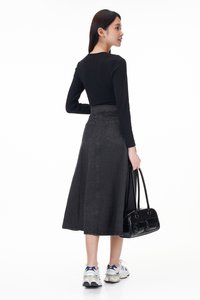 Bren Asymmetrical Button Top
