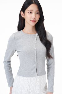 Bren Asymmetrical Button Top