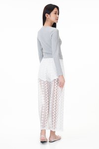 Bren Asymmetrical Button Top