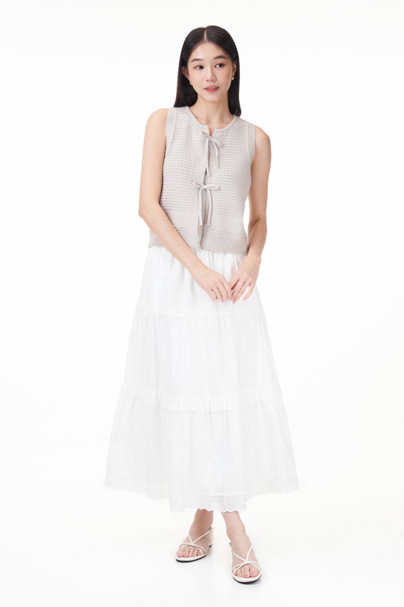 *Pre-order* Ginata Ribbon Knit Top