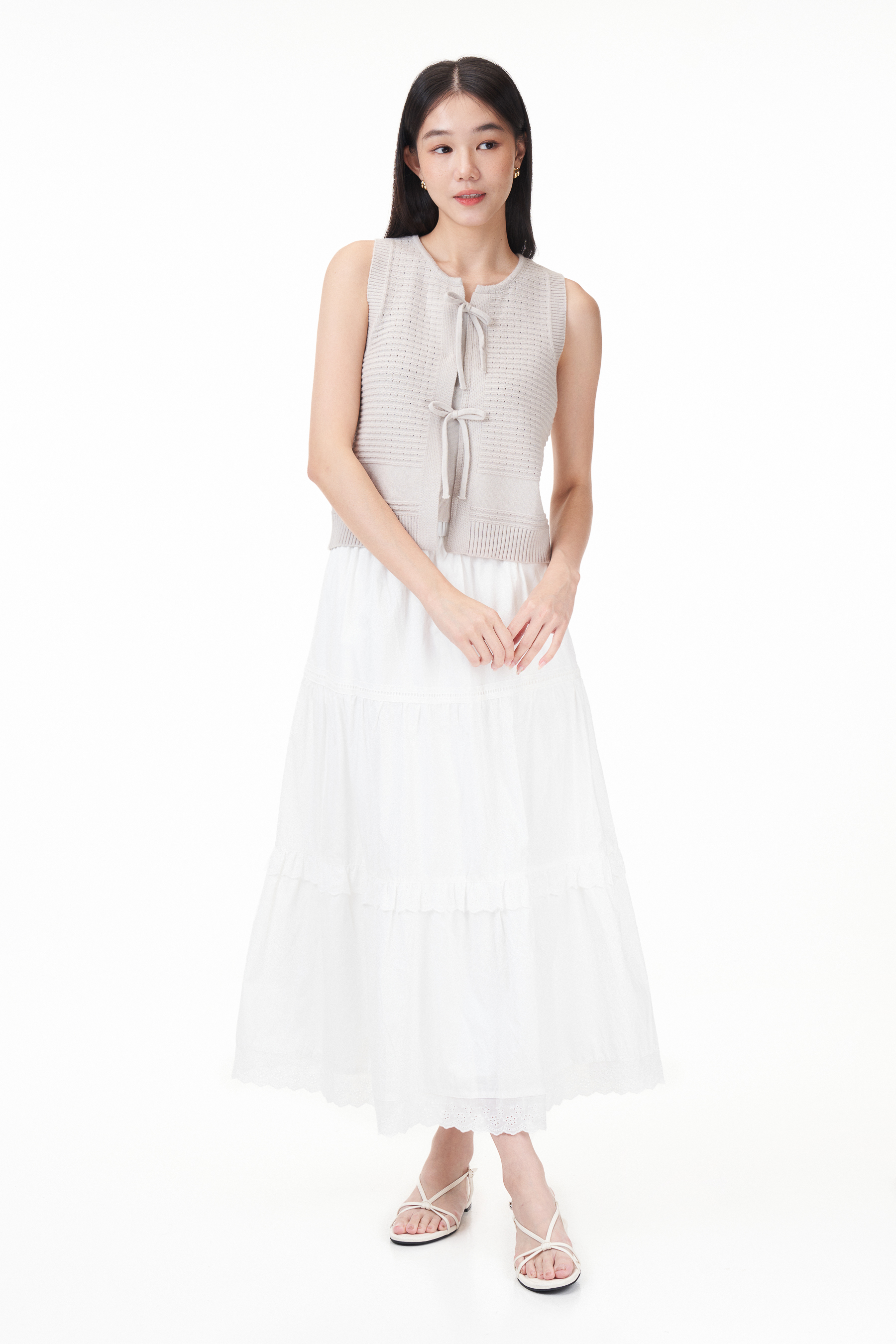 夏セール開催中 MAX80%OFF！ Ribbon Ginata Knit Lover Closet The | Top トップス