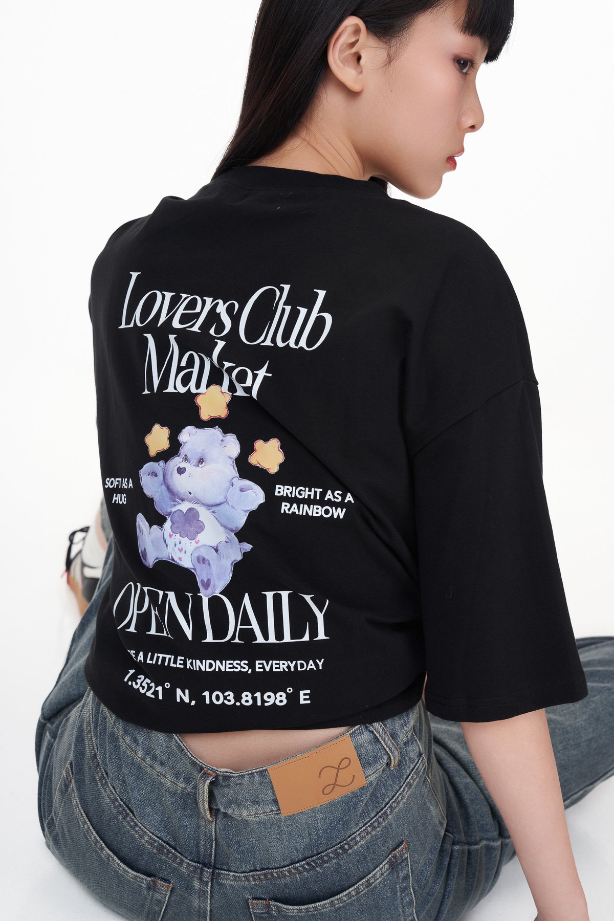 Lovers Club Market Oversized Tee