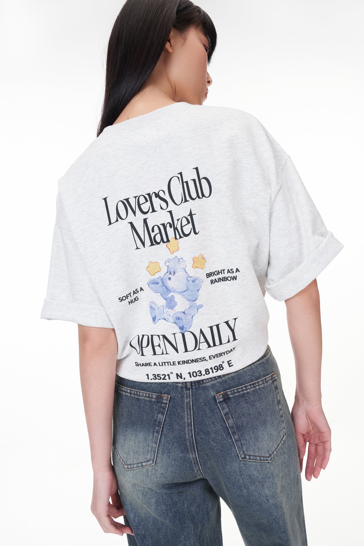 Lovers Club Market Oversized Tee