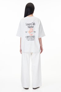 Lovers Club Market Oversized Tee