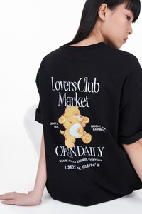 Lovers Club Market Oversized Tee