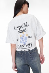 Lovers Club Market Oversized Tee