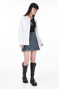 TCL Classic Multi-way Denim Skorts / Midi Skirt