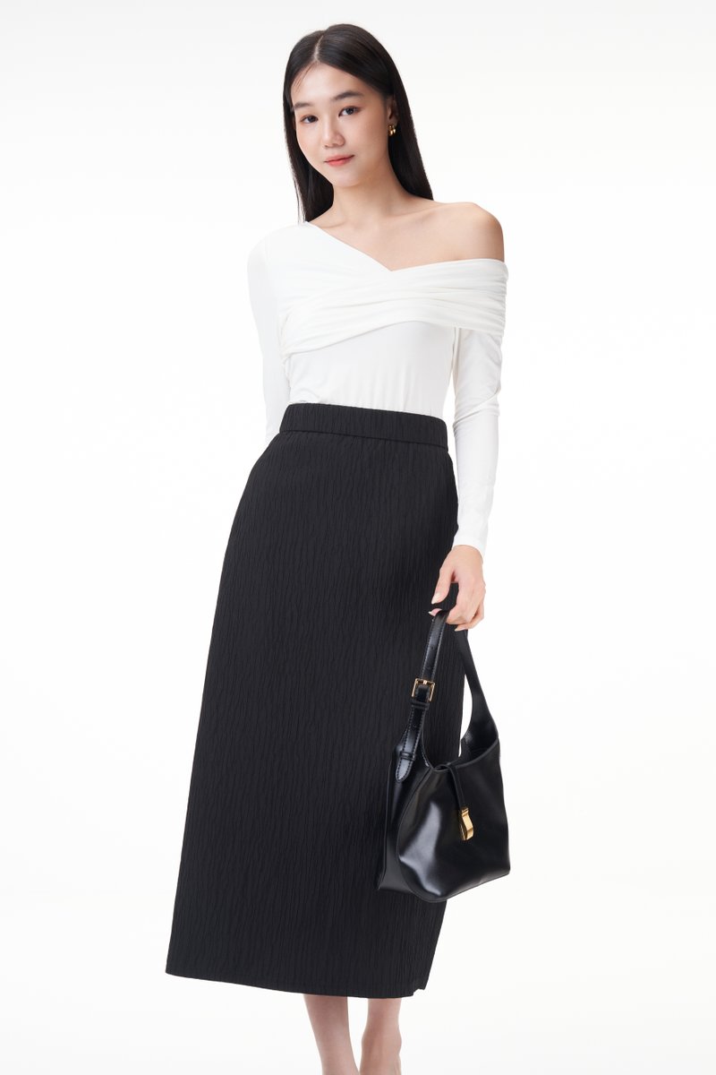 Colson Textured Skirt