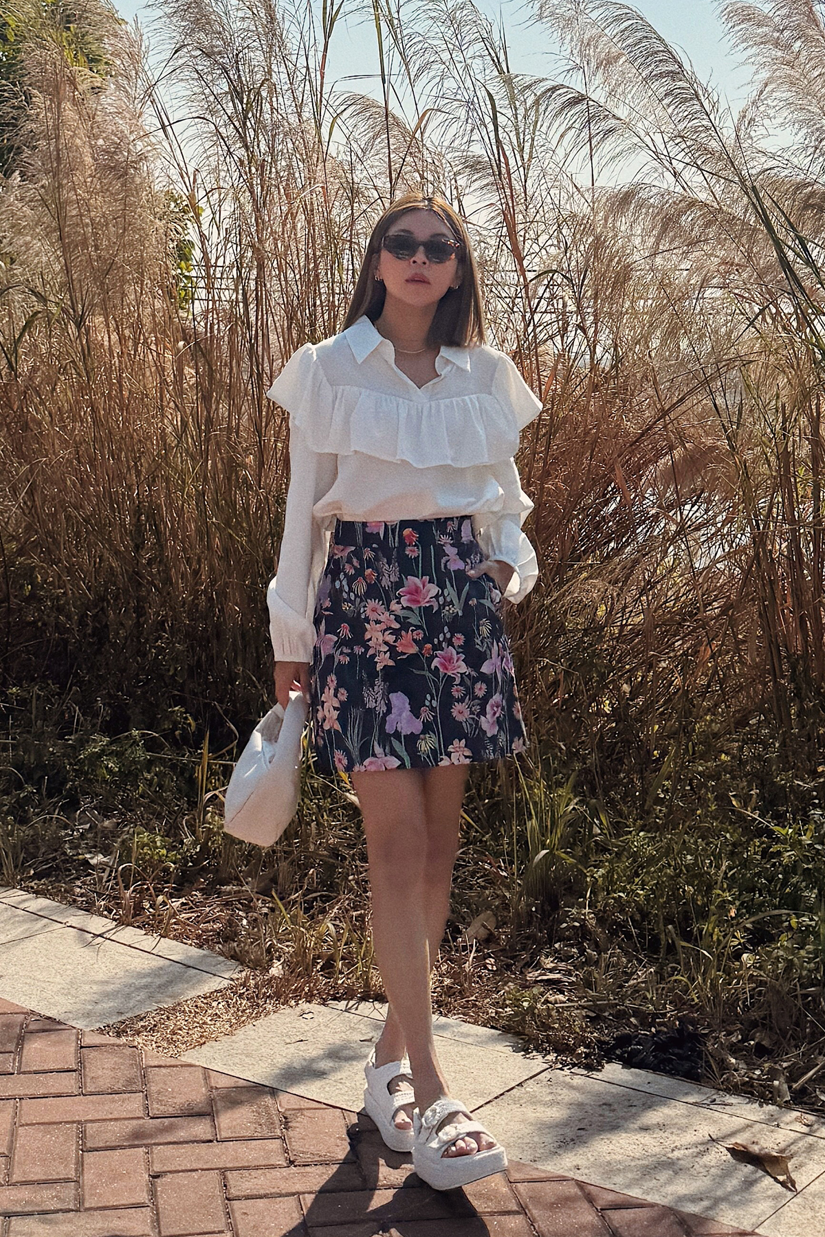 Esme Ruffle Blouse