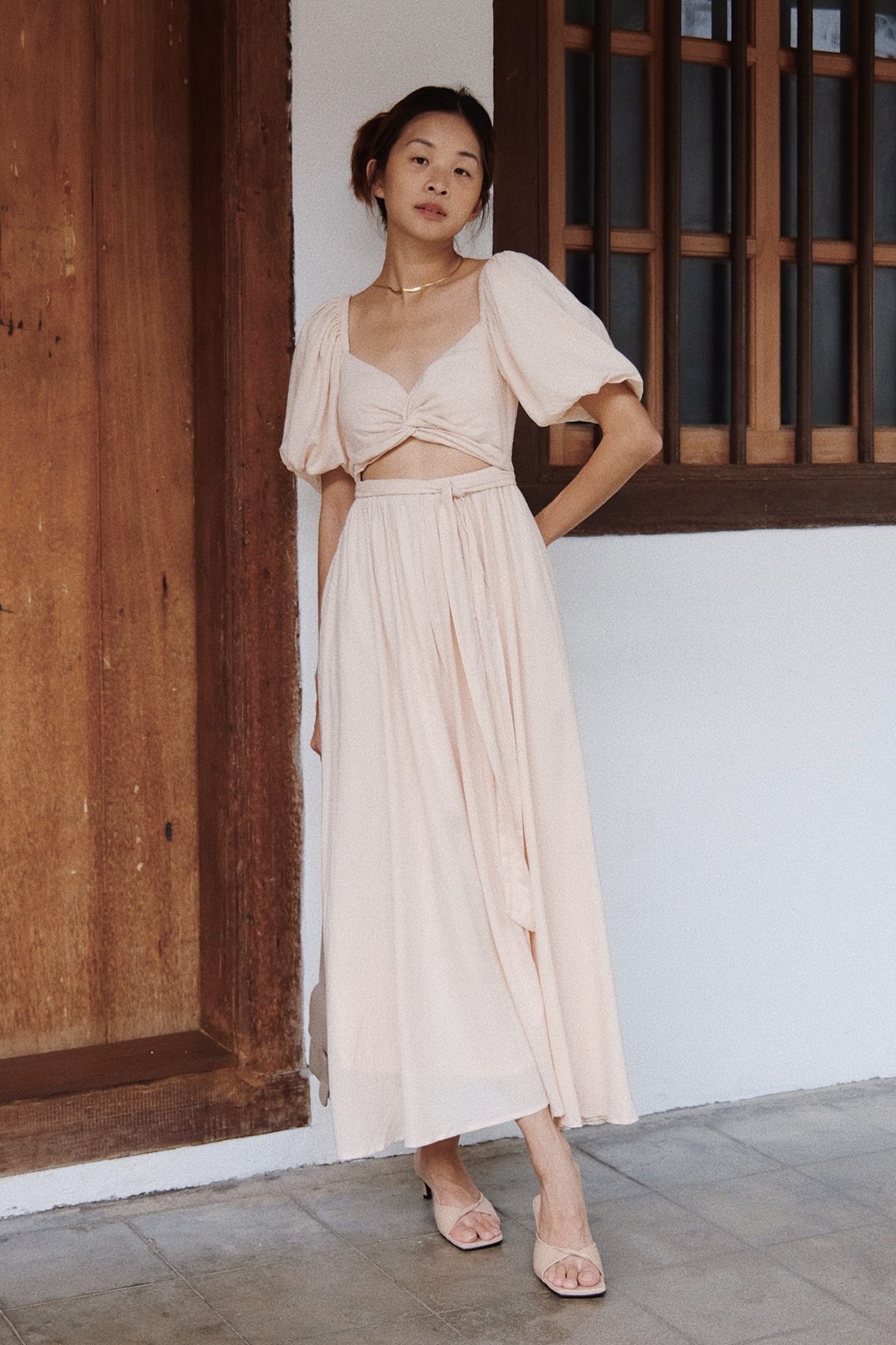 Saddie Convertible Padded Dress