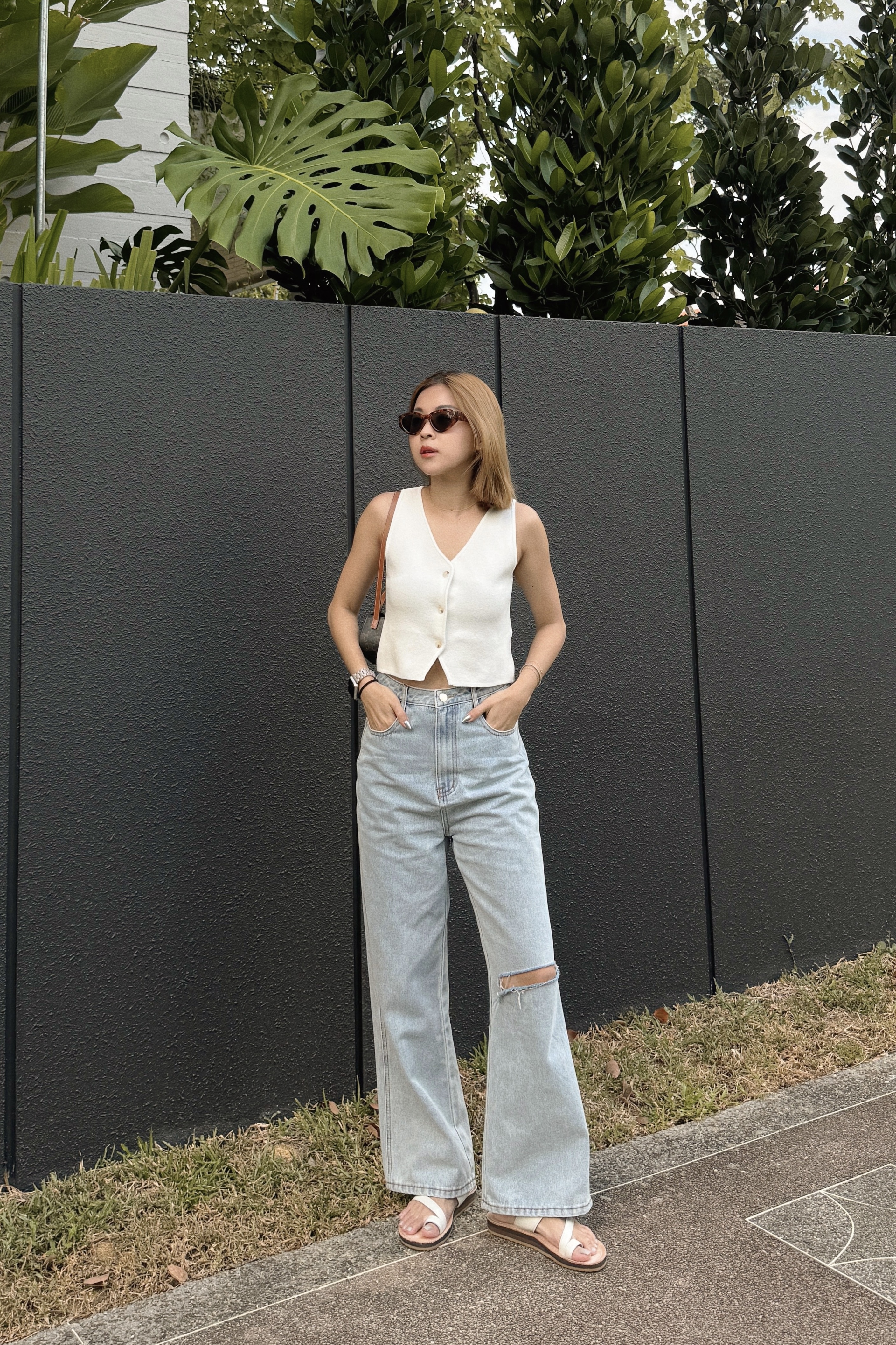 Randell Slit Jeans