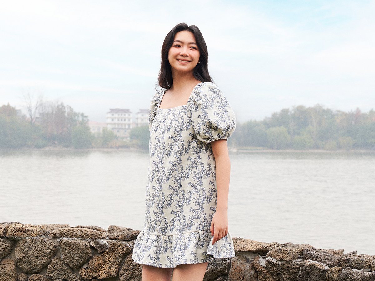 Jardin Jacquard Dress Romper