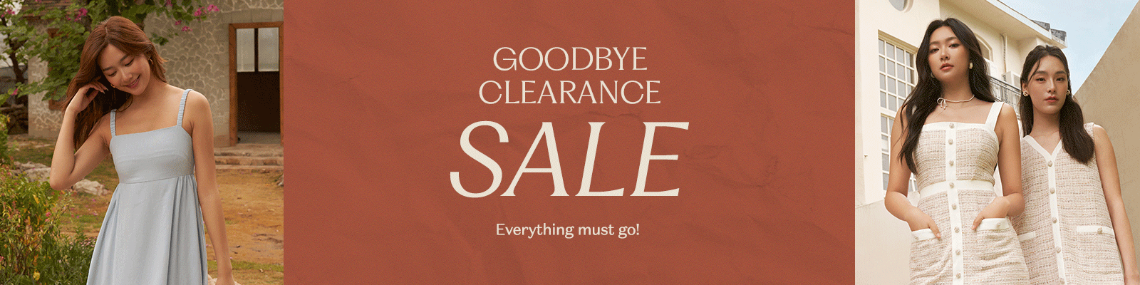 Goodbye Clearance Sale
