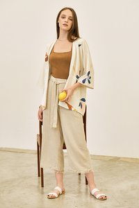 Brea Knitted Top in Coffee