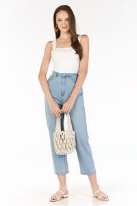 Brea Knitted Top in White