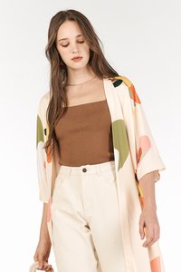 Brea Knitted Top in Coffee