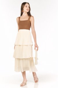 Brea Knitted Top in Coffee