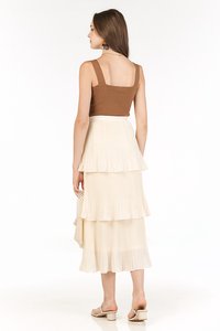 Brea Knitted Top in Coffee
