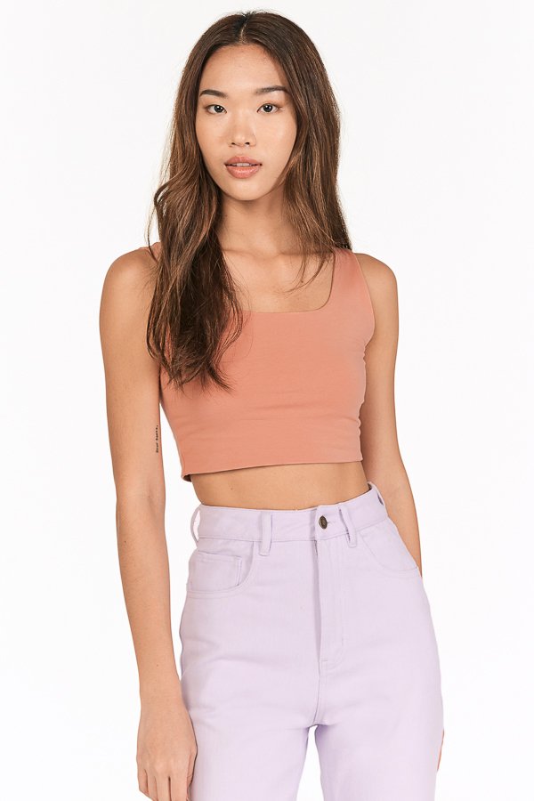 Tova Two Way Top in Coral
