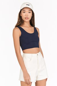 Tova Two Way Top in Navy