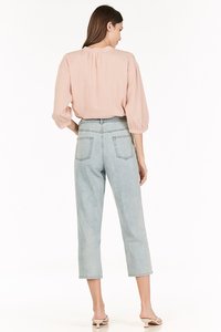 Carlos Buttoned Top in Pink