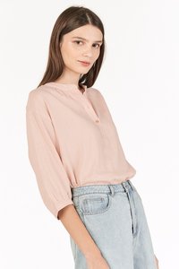 Carlos Buttoned Top in Pink