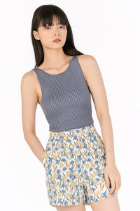 Tulips Shorts in Blue